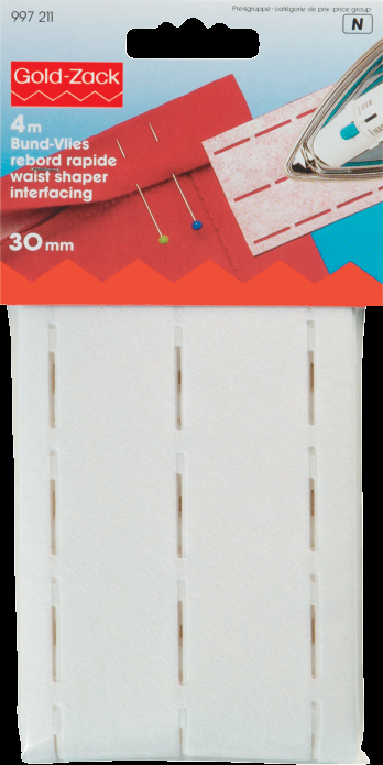 Waist Shaper Interfacing 30 mm white, 4 m
