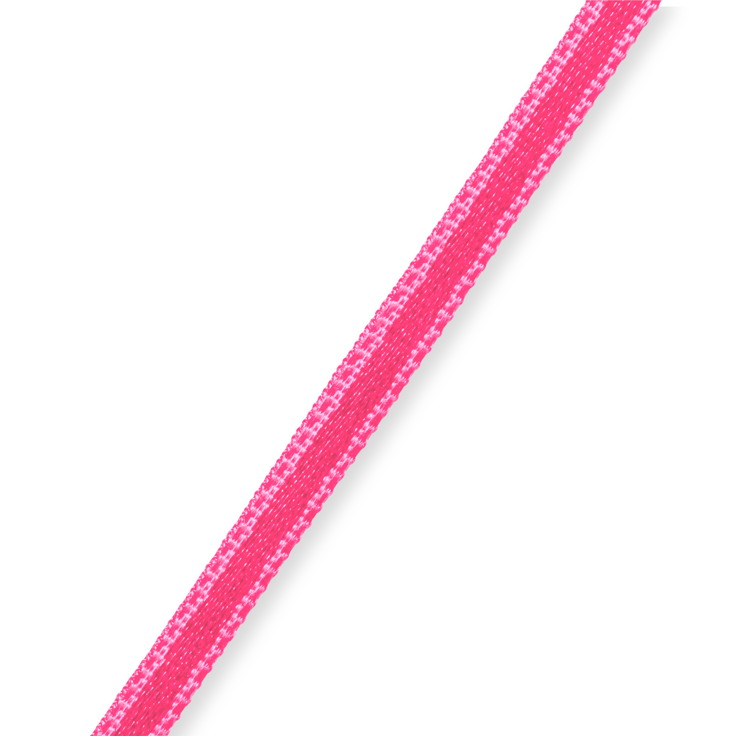 Satin ribbon 3 mm neon pink, 50 m