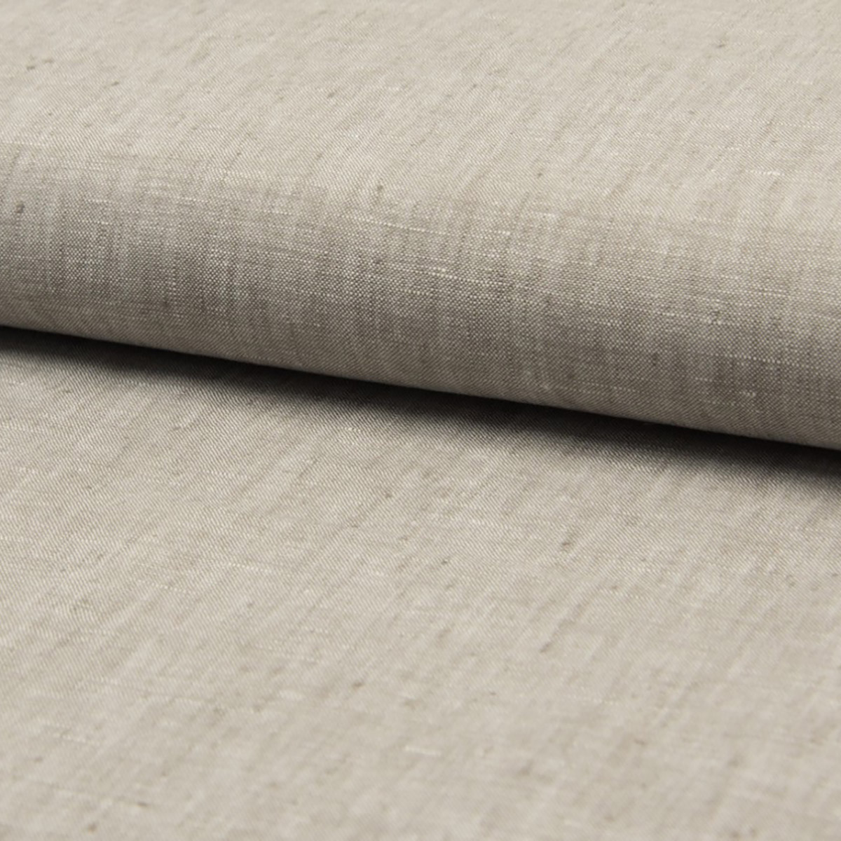 Kleiderleinen melange, leicht, grey, 100% LI 140 cm breit, 180g/m²