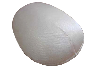 Schulterpolster Bluse Raglan weiß, 13+3 x 15 cm, dünn, m.groß, schön ausgeformt 