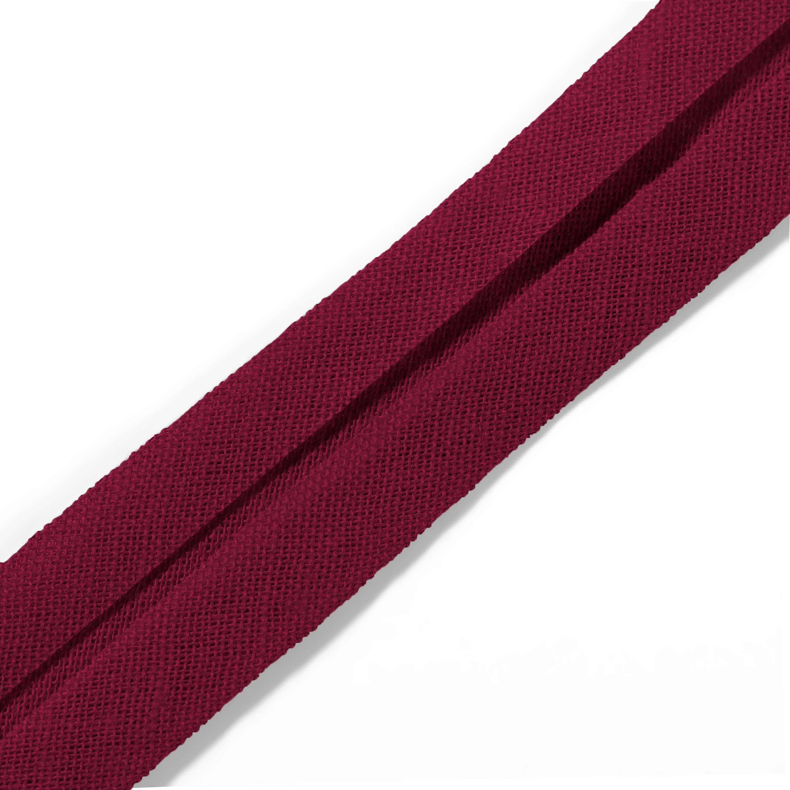 Bias Binding Cotton 40/20 mm bordeaux, available by meter