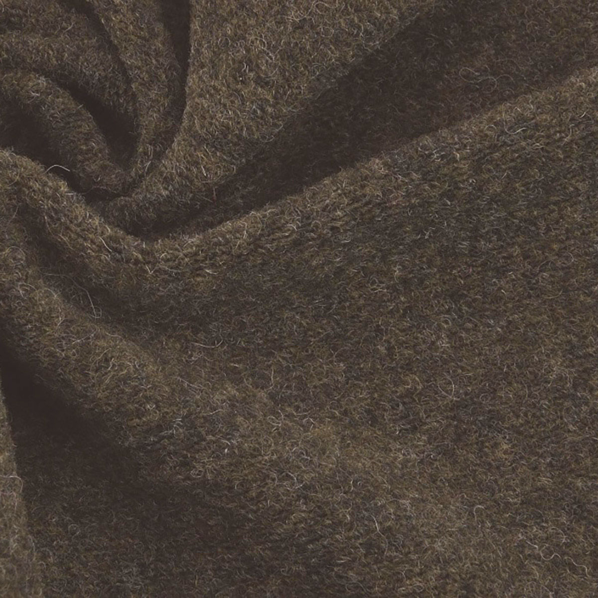 Feinstrick braun meliert, 60%PC/15%NY/15%PES/10%WO 150cm, 200gr/qm