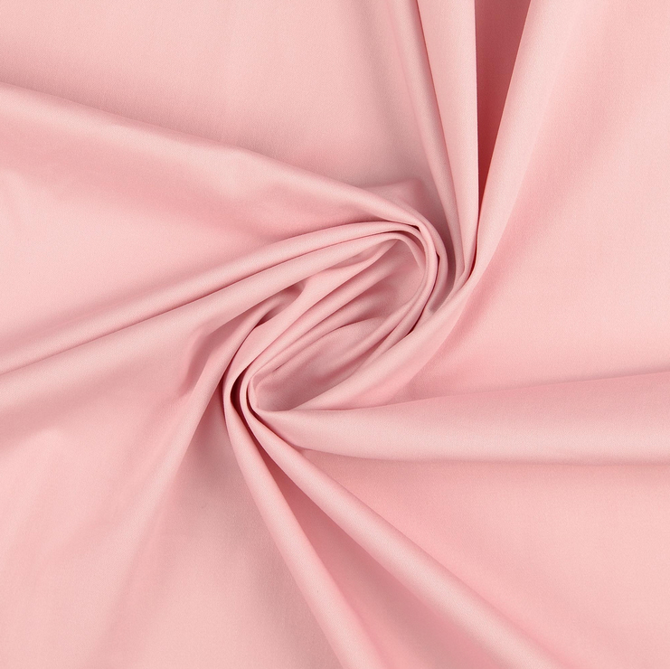 Cotton satin elastic heavy espresso