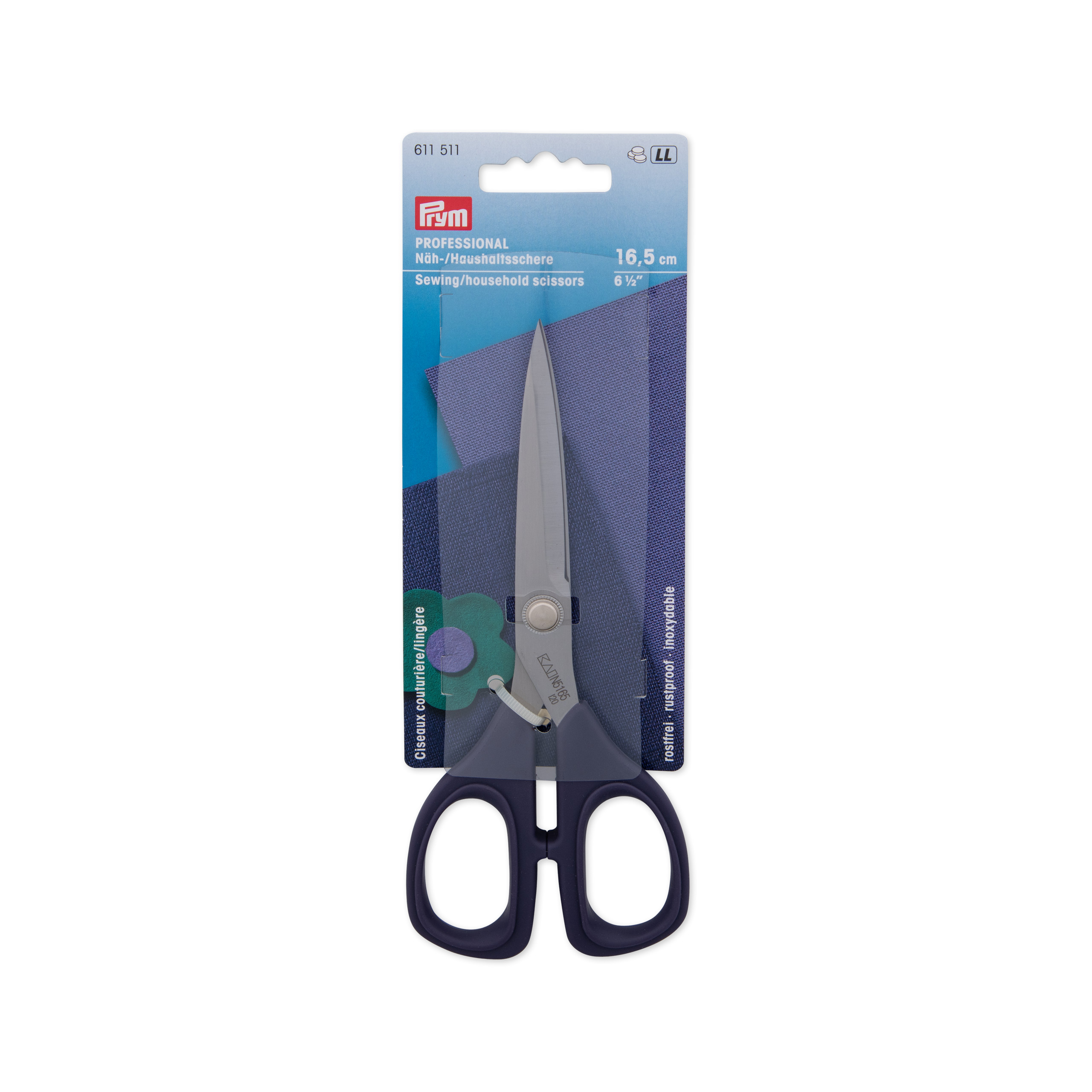 Professional Sewing and Household Scissors HT 6 1/2'' 16.5 cm, 1 St