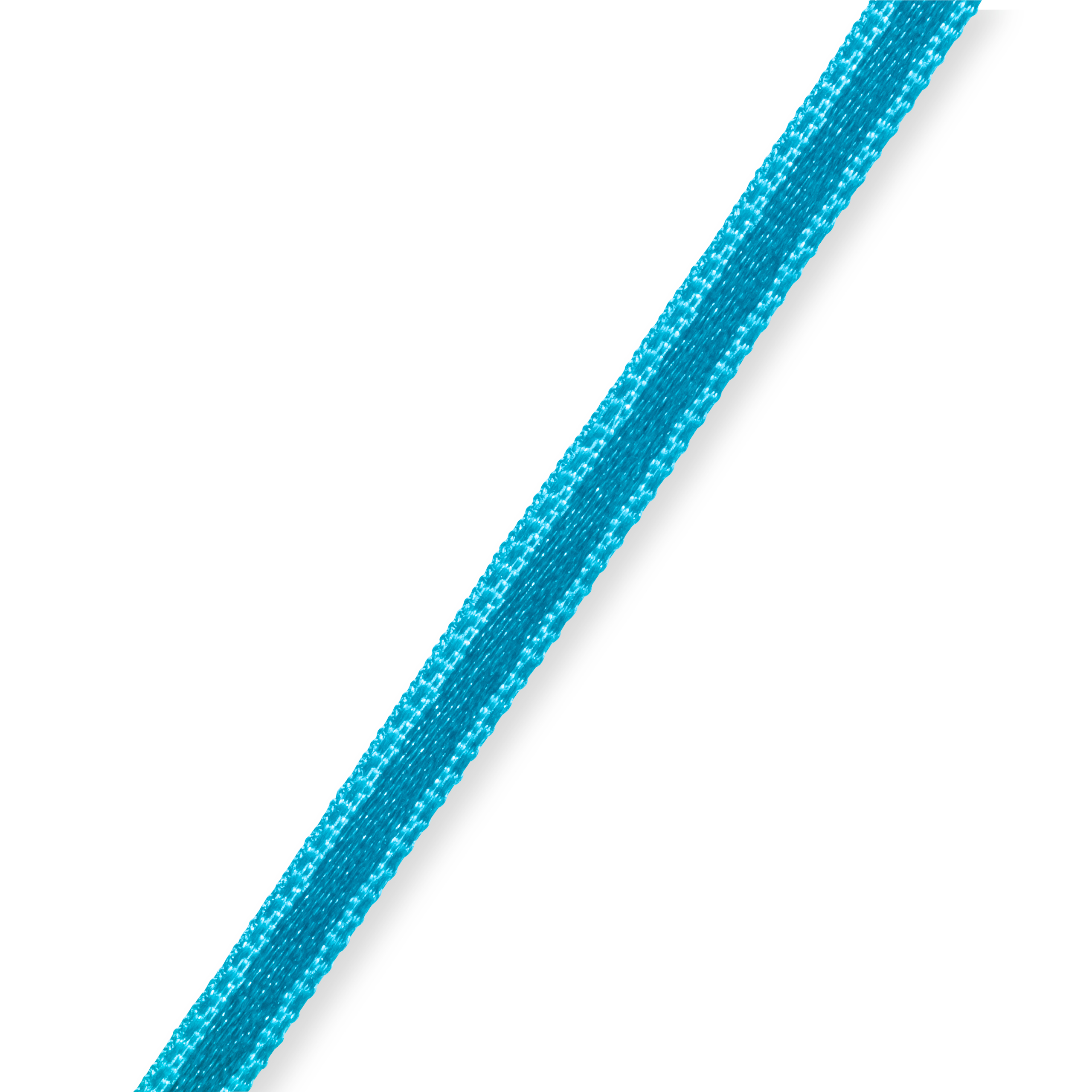 Satinband 3 mm karibikblau, Meterware 