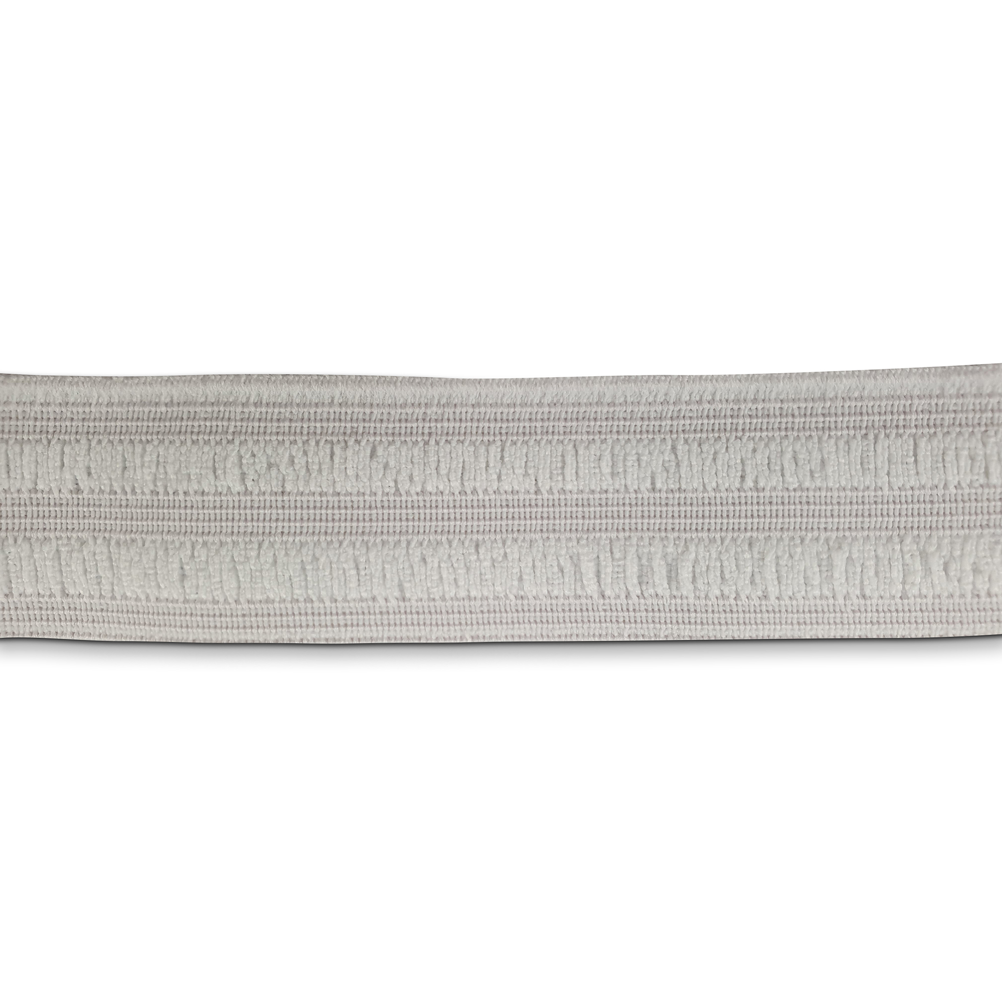 elastic ribbon 35mm soft, white