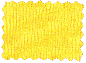 Bio-Baumwoll-Jersey kanariengelb aus kontrolliert biologischem Anbau 93% Bio-Co, 7% El, 150cm, 220 g/m² 330g/lfm
