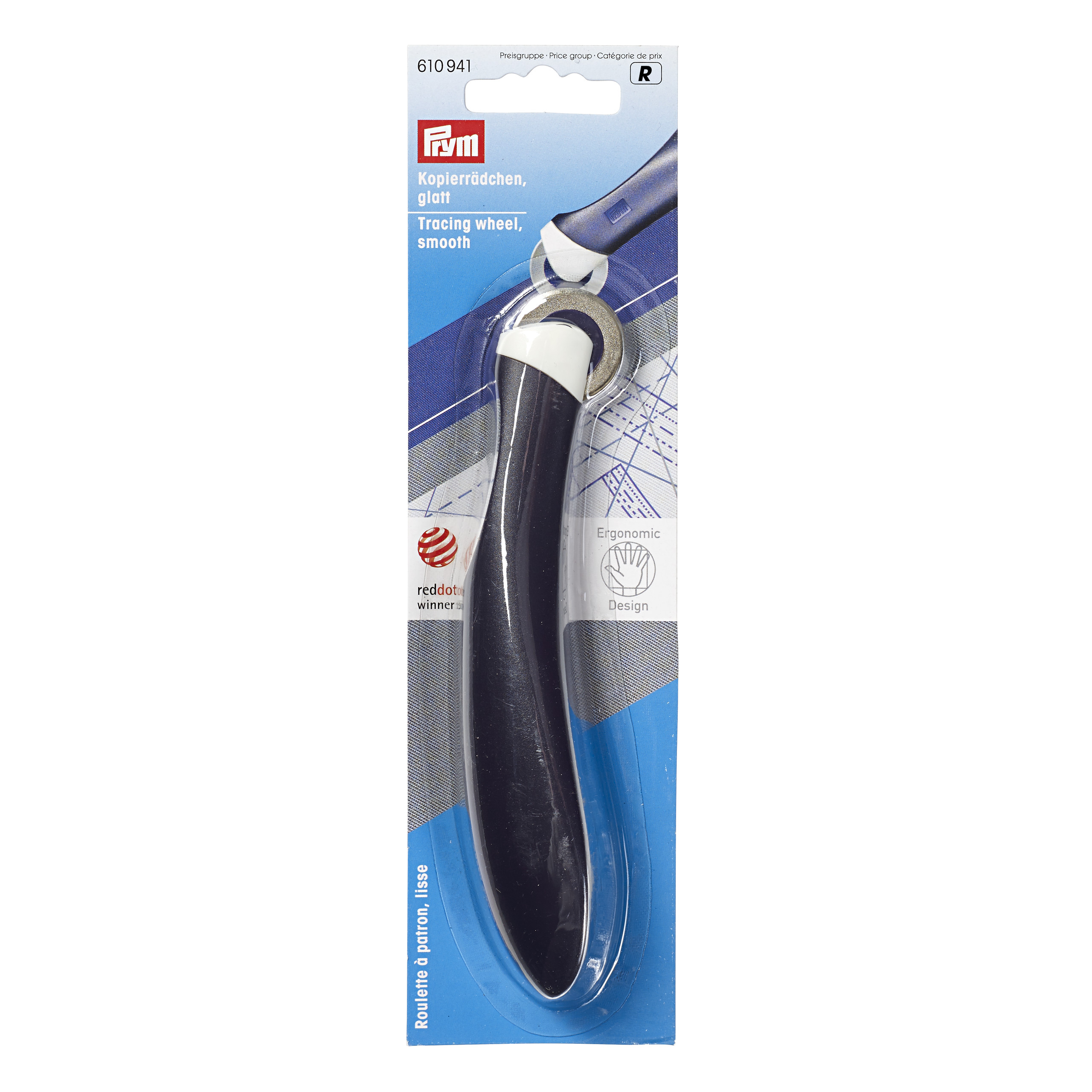 Tracing wheel smooth ergonomic, 1 St