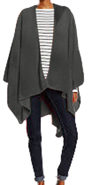 Fleece uni anti-pilling schiefergrau