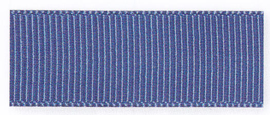 Ripsband 26 mm stahlblau, Meterware