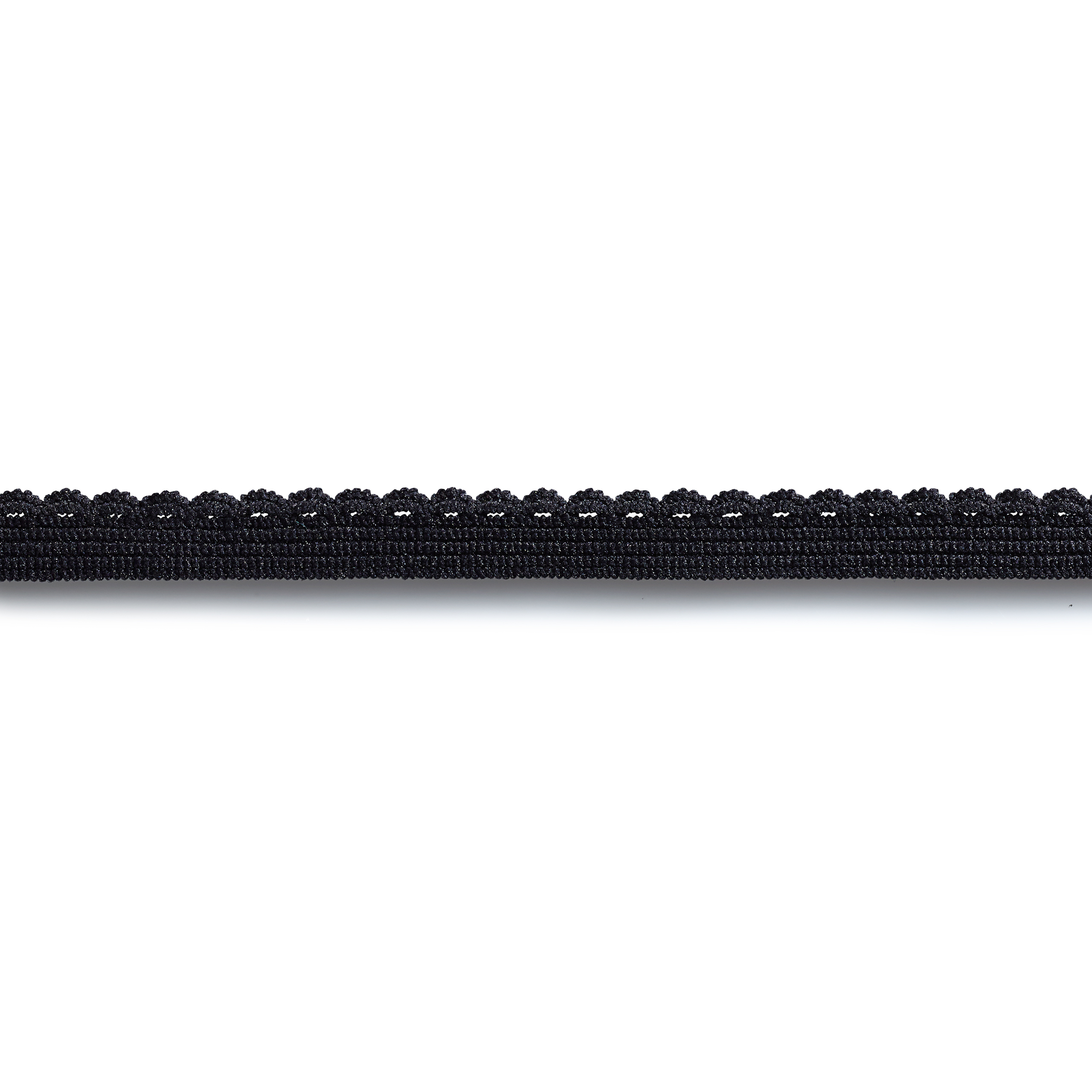 Elastic-Abschlussspitze 10 mm schwarz, 2 m