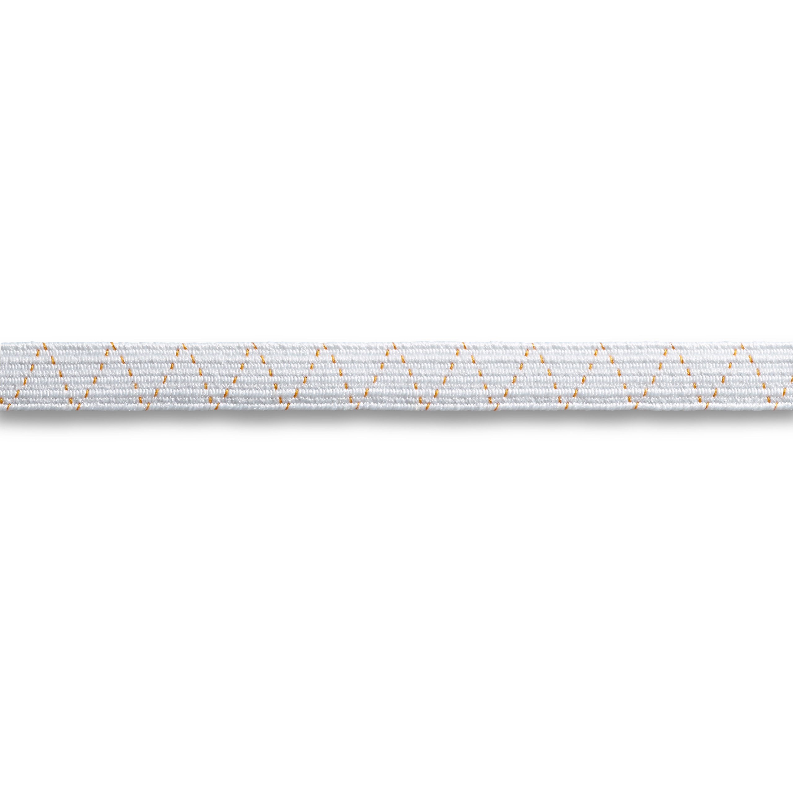Standard-Elastic 10 mm weiß, Meterware