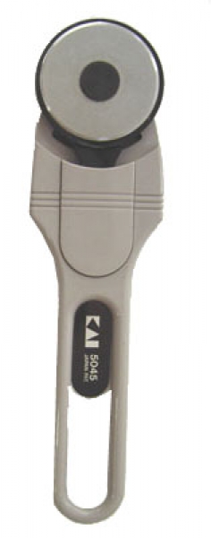 Rollschneider KAI groß (45 mm)automatischer Fingerschutz, Cuttermesser