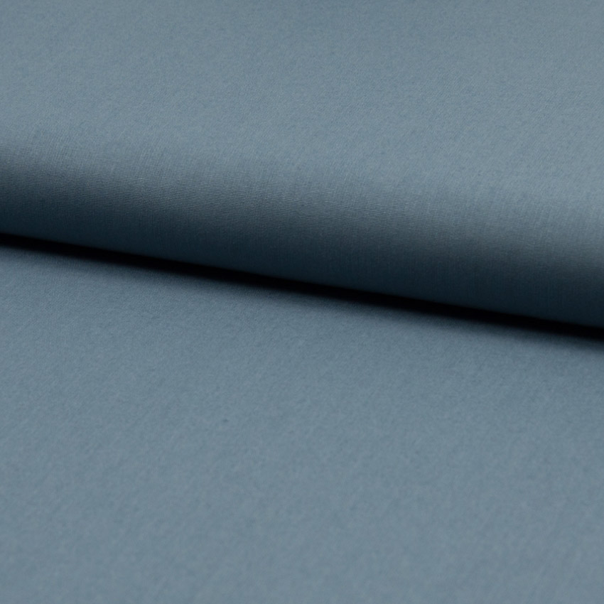 Popeline organic, jeans-graublau, 100% OCO, ca.145-150cm breit,120g/m², Oeko-Tex-zertifiziert 