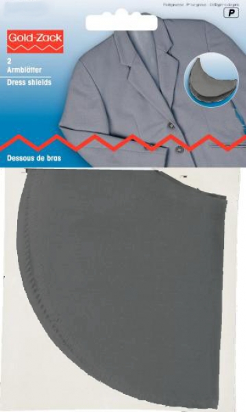 Dress Shields Size M black 100 % Cotton, 2 St