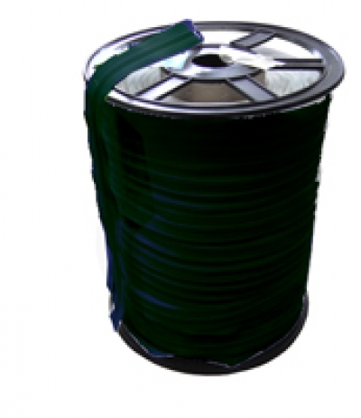 Reißverschluss dunkelgrün endlos, nicht teilbar, PES-Spirale fein, 3mm, hochwertiger Marken-Reißverschluss von Rubi/Barcelona