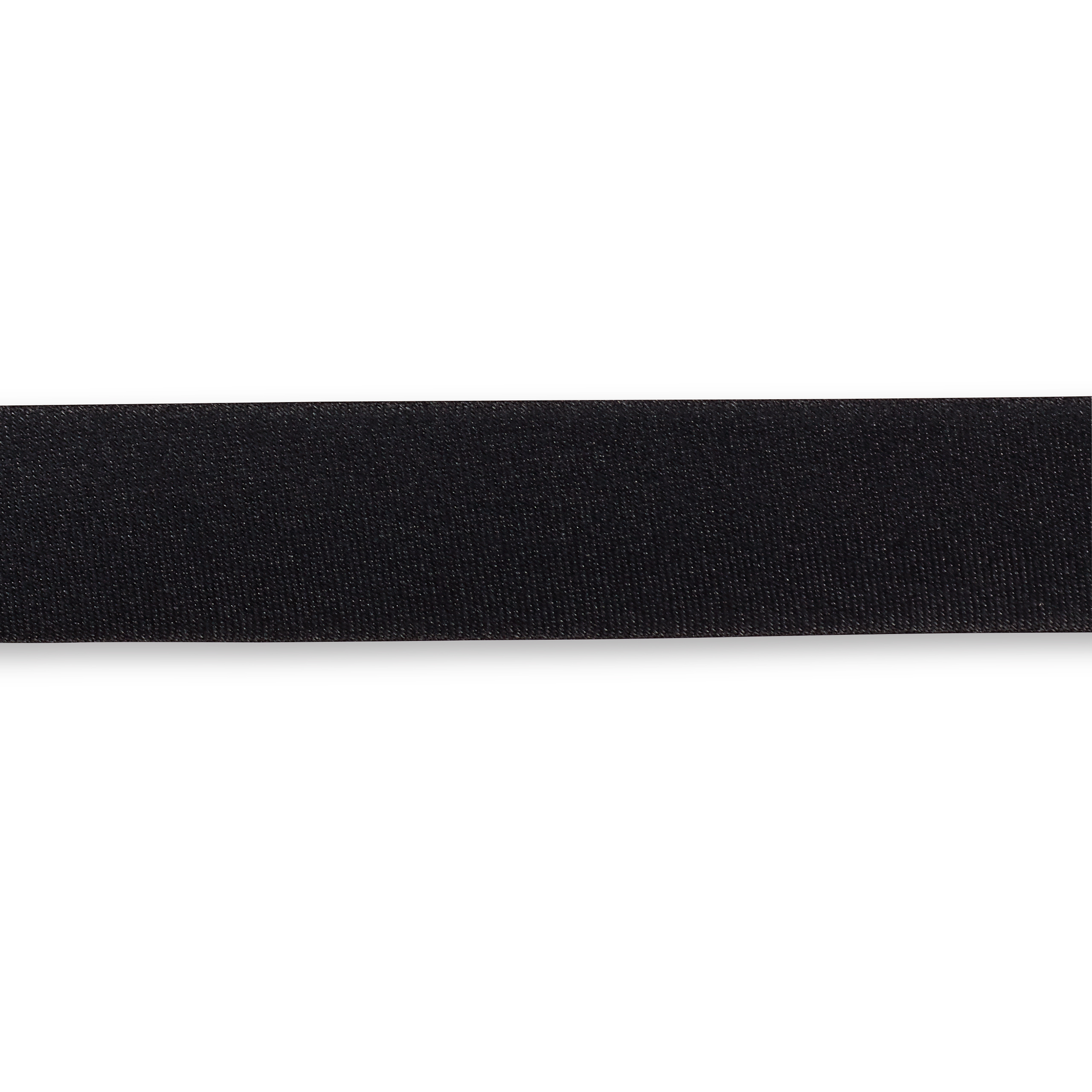Schrägband Duchesse 40/20 mm schwarz, Meterware, Einfassband , Satin-Schrägband
