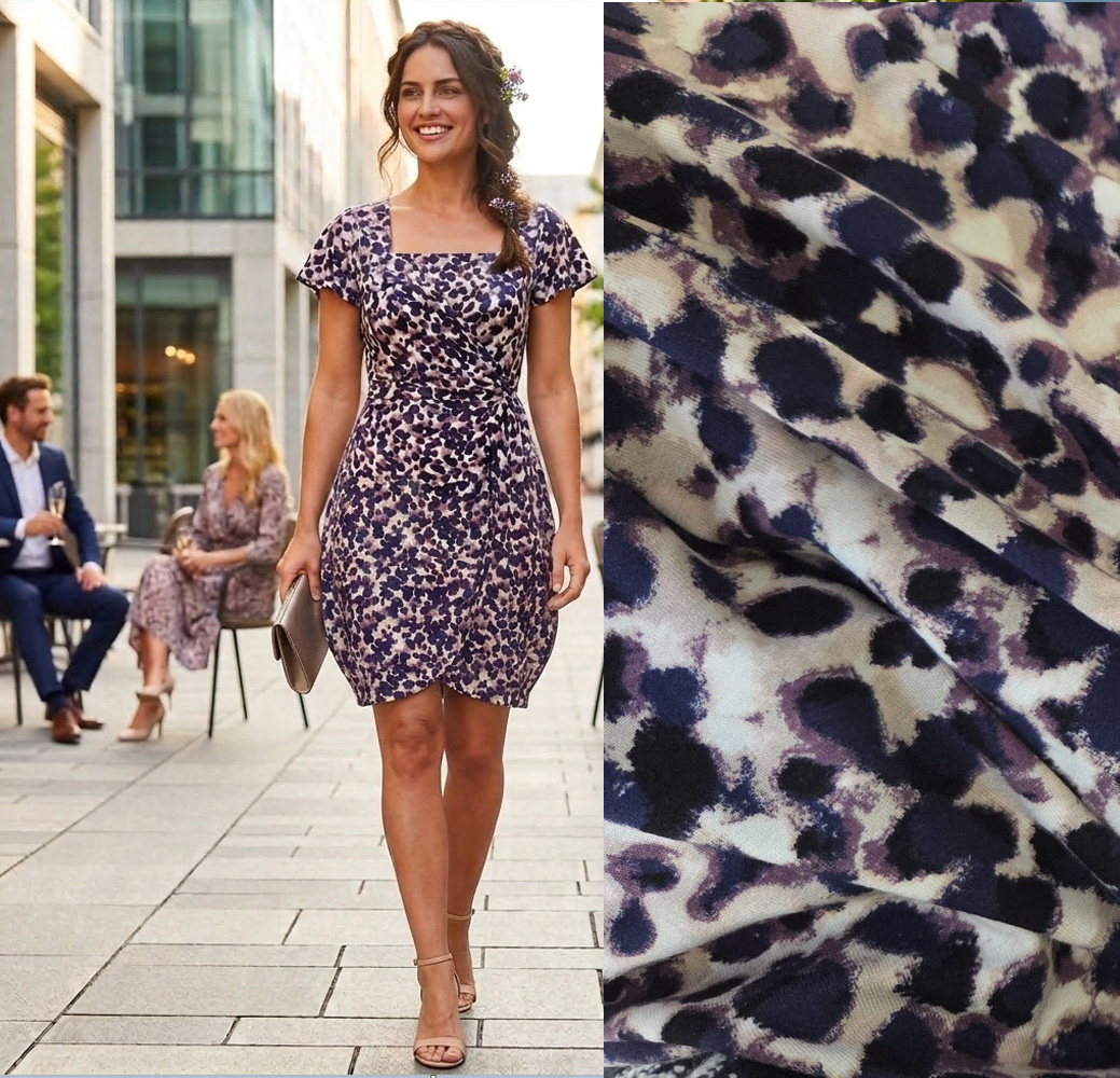 Viskose-Jersey, animal-print, Vi/El 150 cm breit