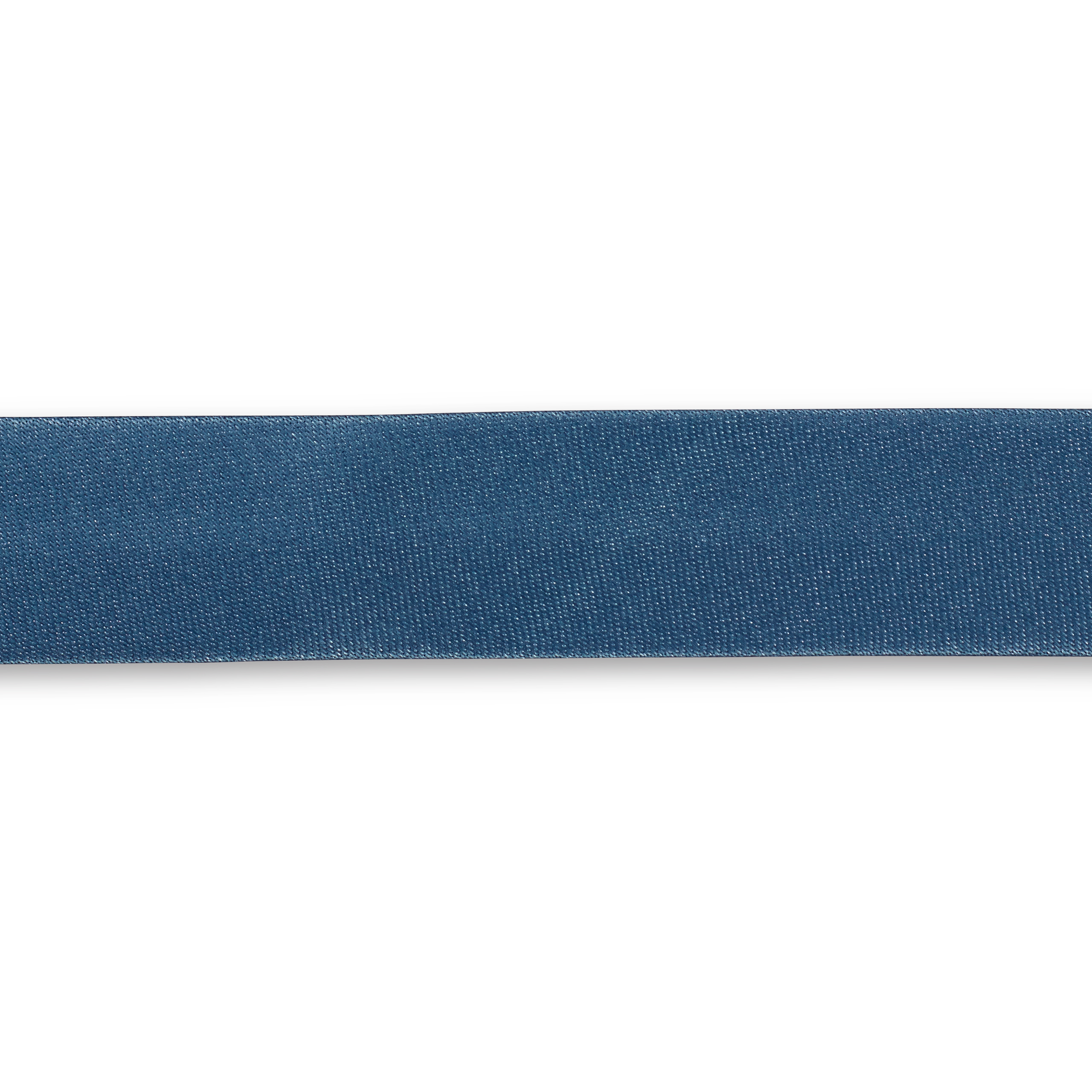 Schrägband Duchesse 40/20 mm taubenblau, Meterware, Satin-Schrägband 