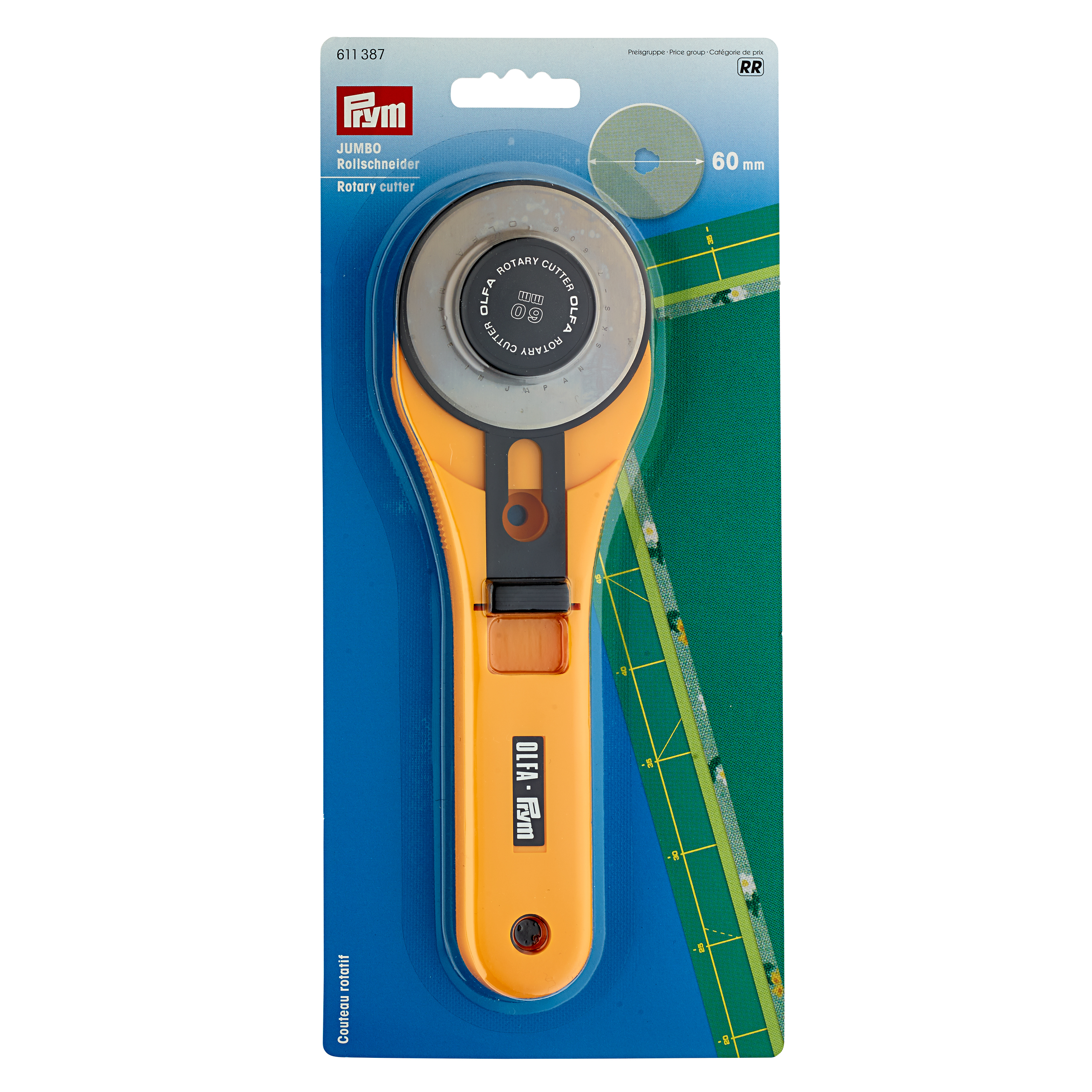 Rollschneider Jumbo 60 mm, 1 St