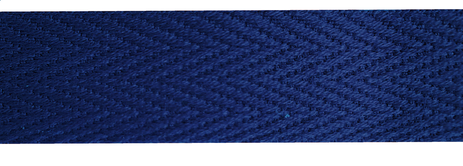 Baumwollband kräftig 20 mm blau, Meterware