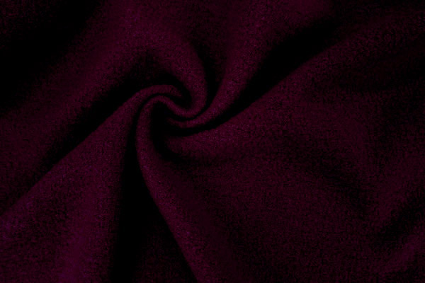 boiled wool, wine red