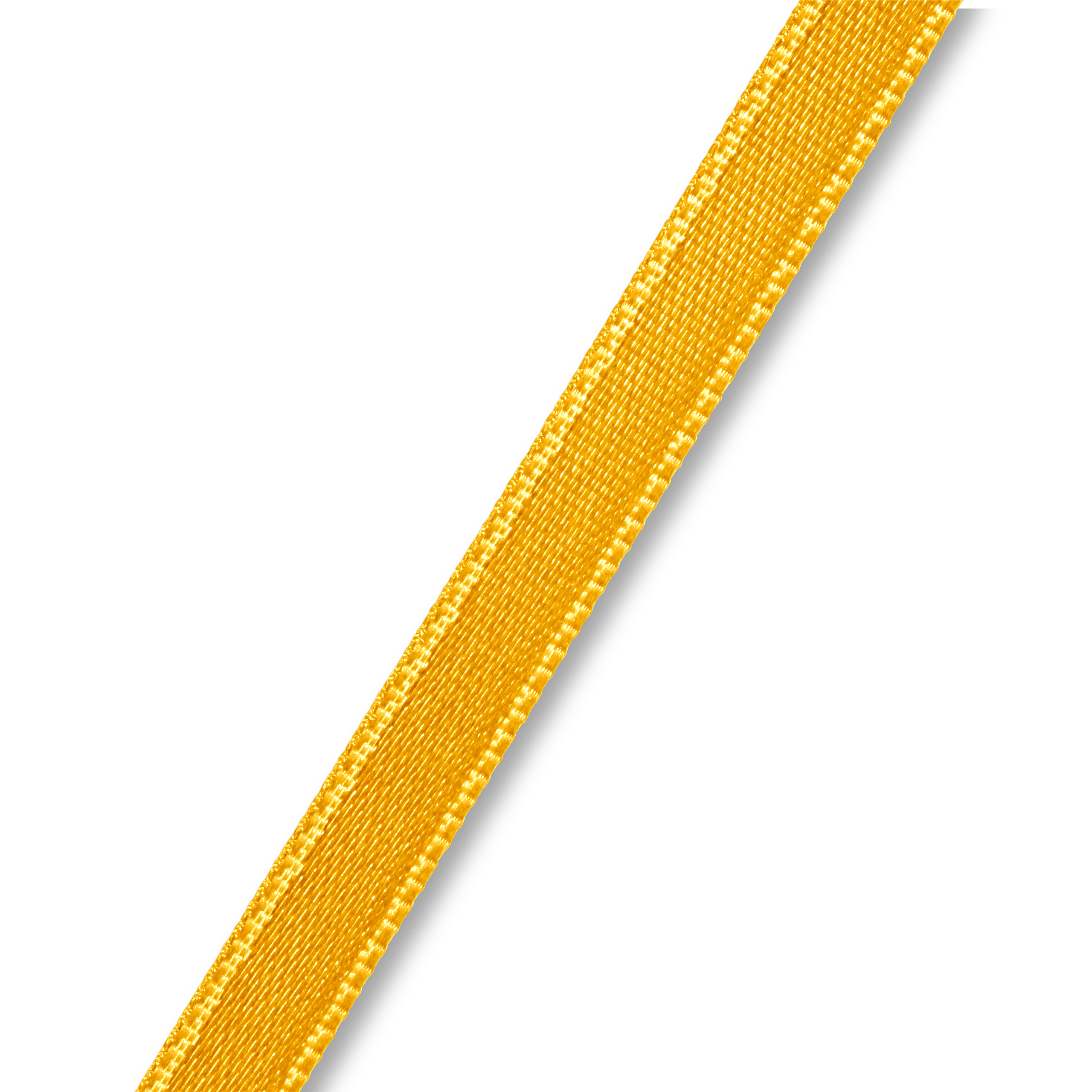 Satinband 6 mm gold, Meterware