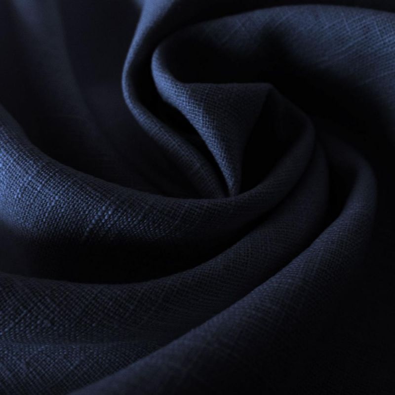 Linen washed, night blue
