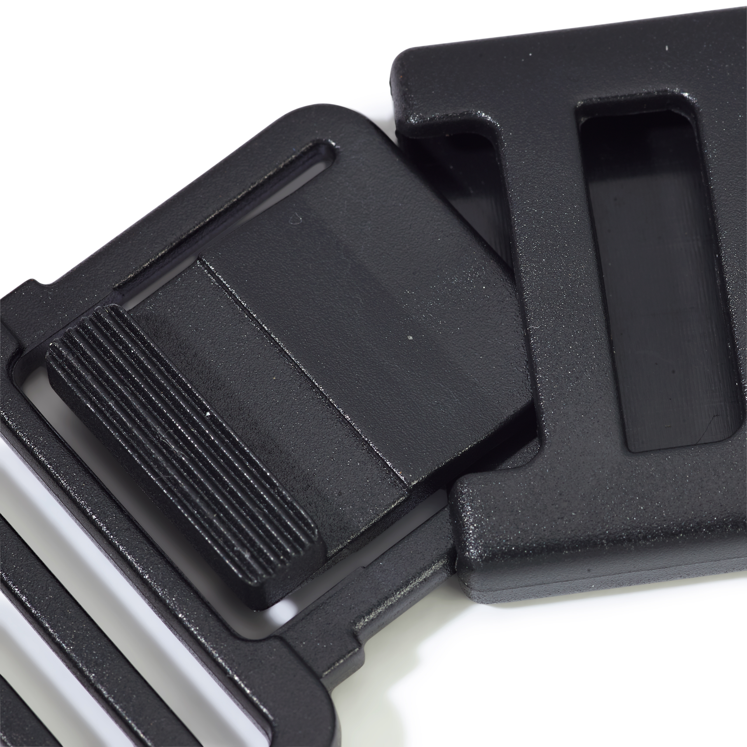 Overall buckles plastic 35 mm black, 2 St