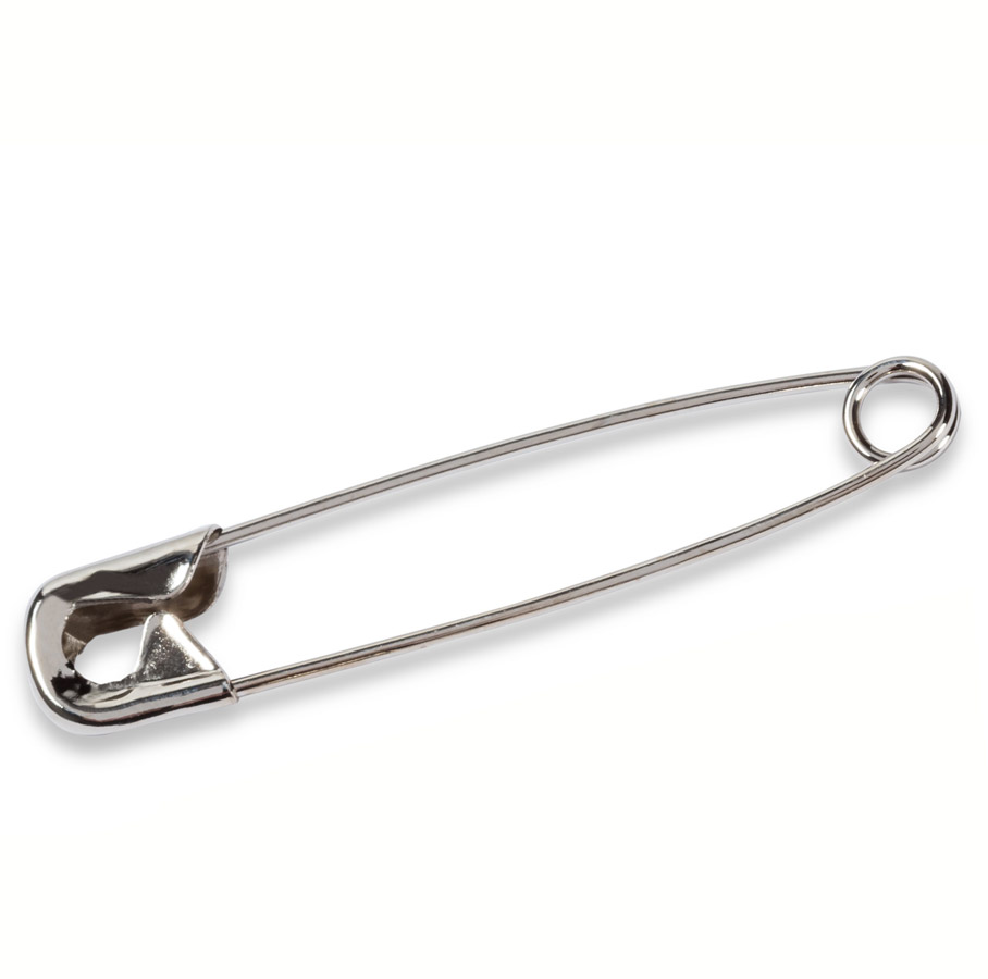 Sicherheitsnadeln ST 57 mm silberfarbig, 1000 St