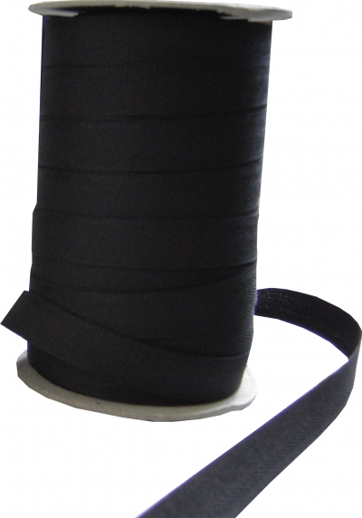 Stoßband/Hosenschonerband schwarz mittelhart, die perfekte Qualität zum Schutz des Hosensaumes vor Abrieb