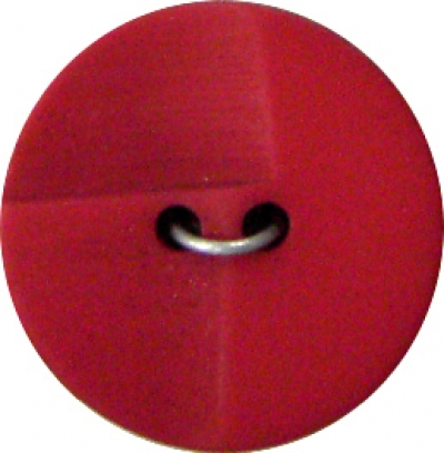 Knopf K.-Stoff terracotta 40`` / 25mm