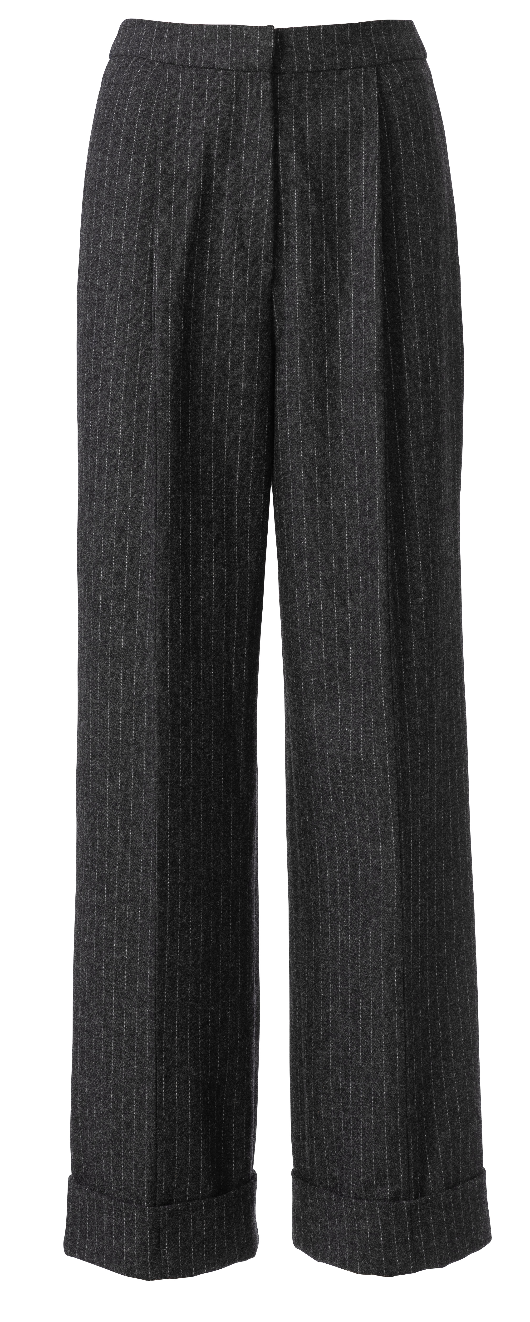 Burda Schnittmuster Hose mit Bundfalten und Formbund