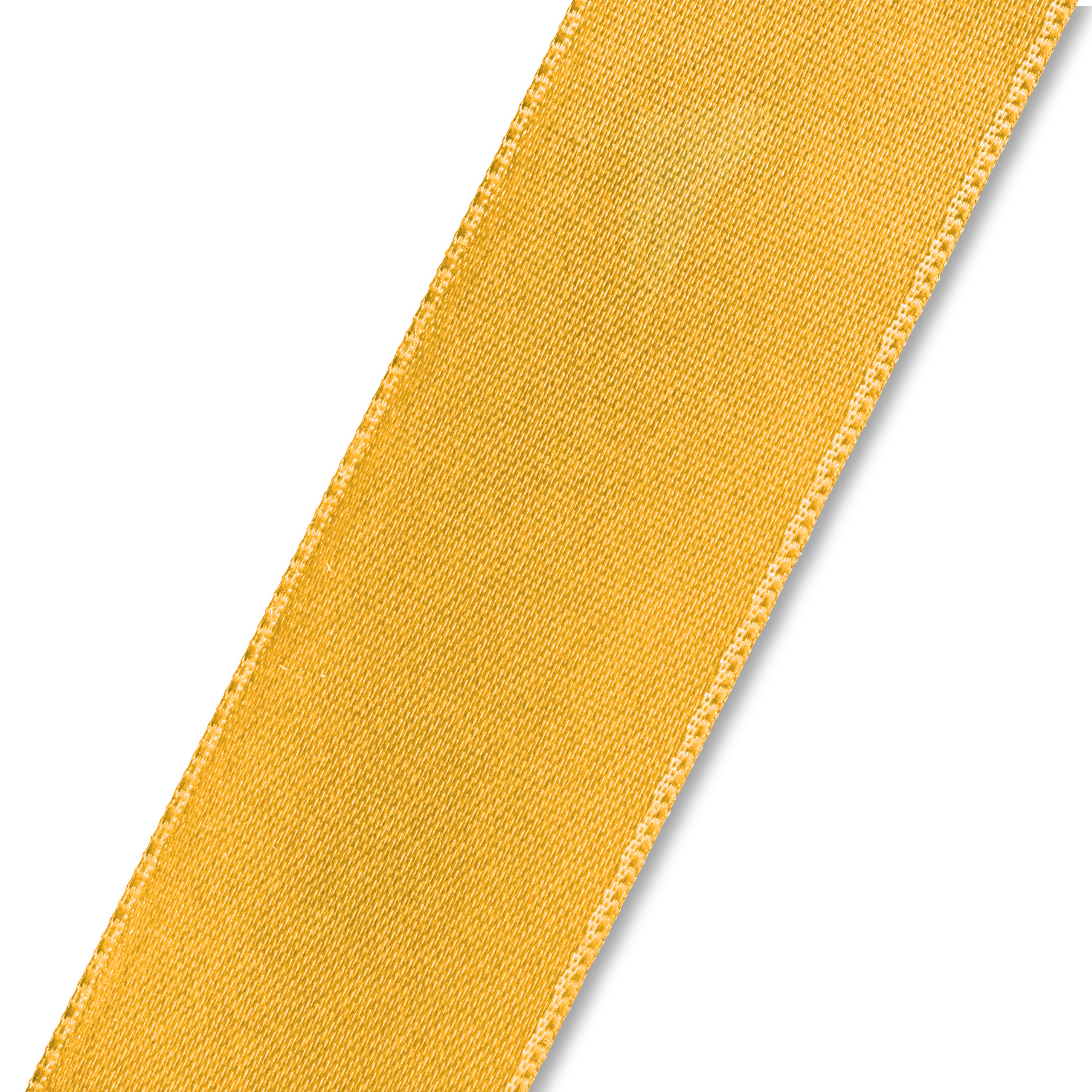 Satinband 25 mm gold, Meterware