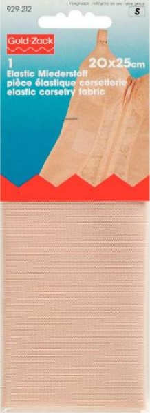 Elastic Corsetry Fabric 20 x 25 cm flesh, 0,05 m²